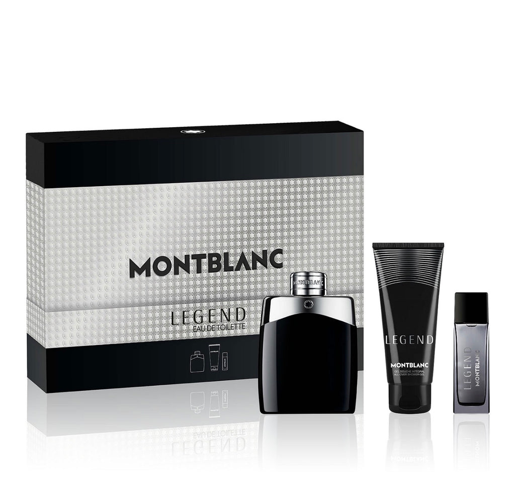 Mont Blanc Men Legend Eau de Toilette Set 3-Pc