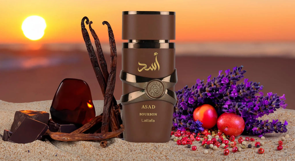 Lattafa Asad Bourbon Eau De Parfum 3.4 Fl. Oz.