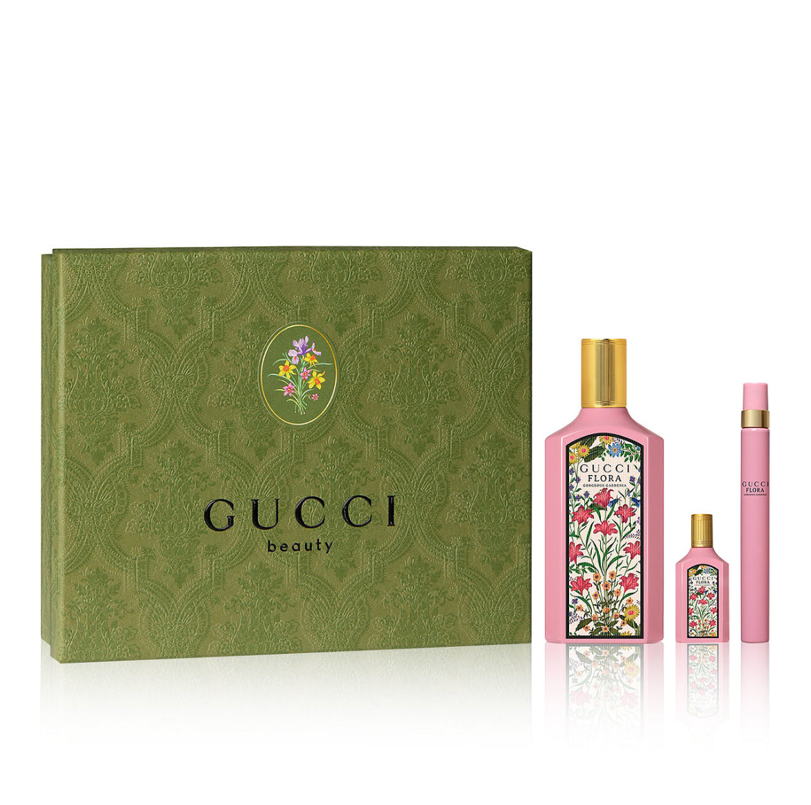 Gucci Flora Gorgeous Gardenia Eau de Parfum Set 3-pc