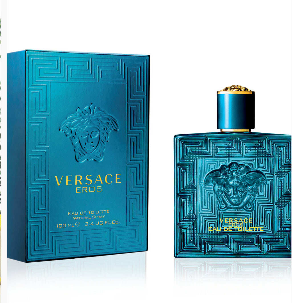 Versace Eros Men Eau de Toilette 3.4 Fl. Oz.