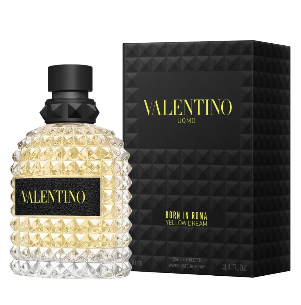 Valentino Uomo Born In Roma Yellow Dream 3.4 Fl.Oz