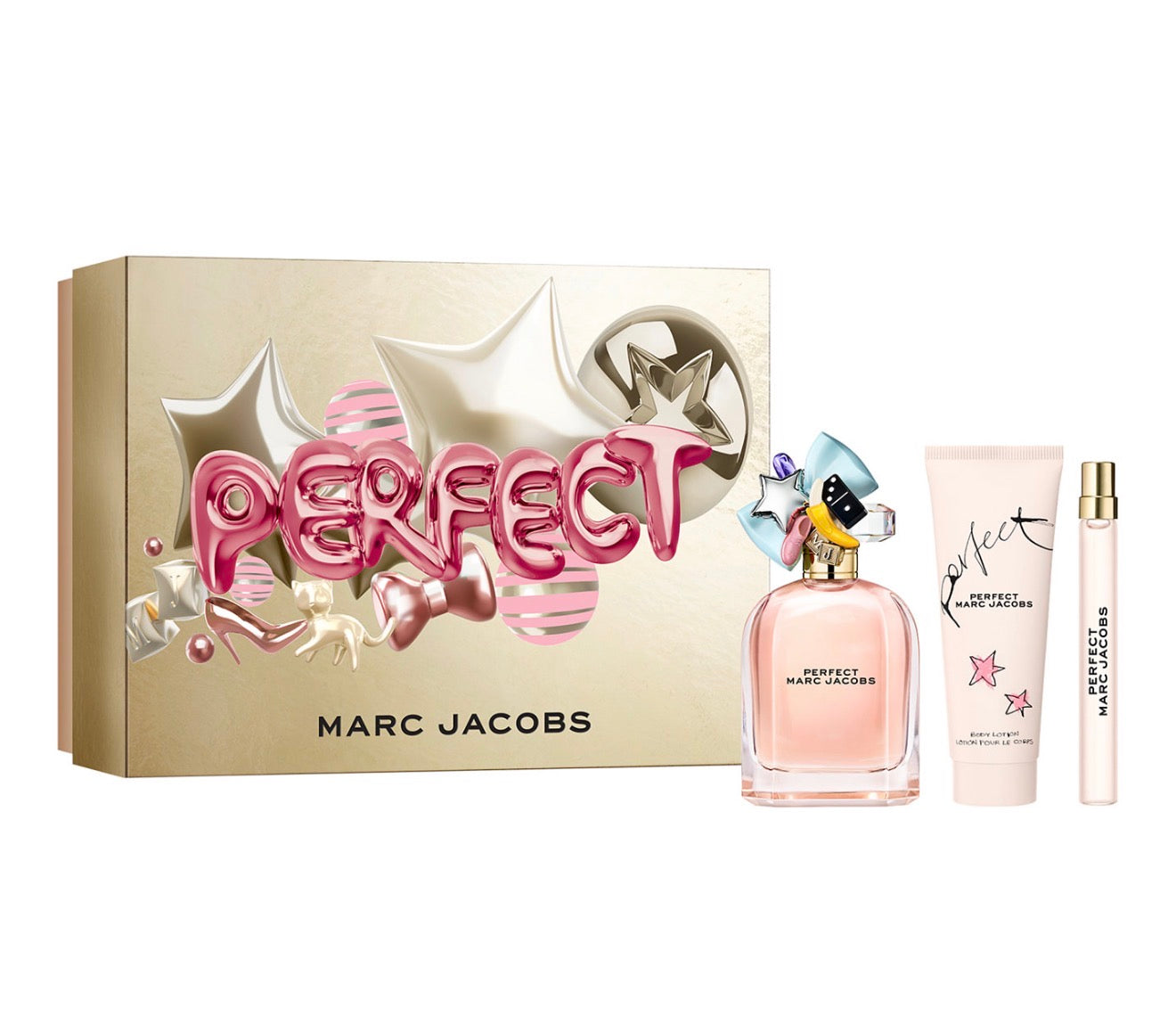 Marc Jacobs Perfect Eau De Parfum Set 3-Pc