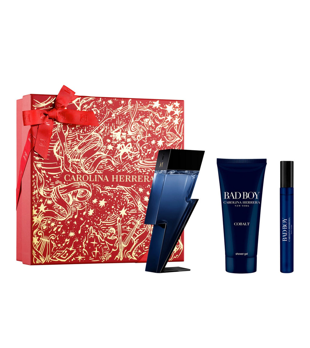 Carolina Herrera Bad Boy Cobalt Fragrance Gift Set 3-Pc