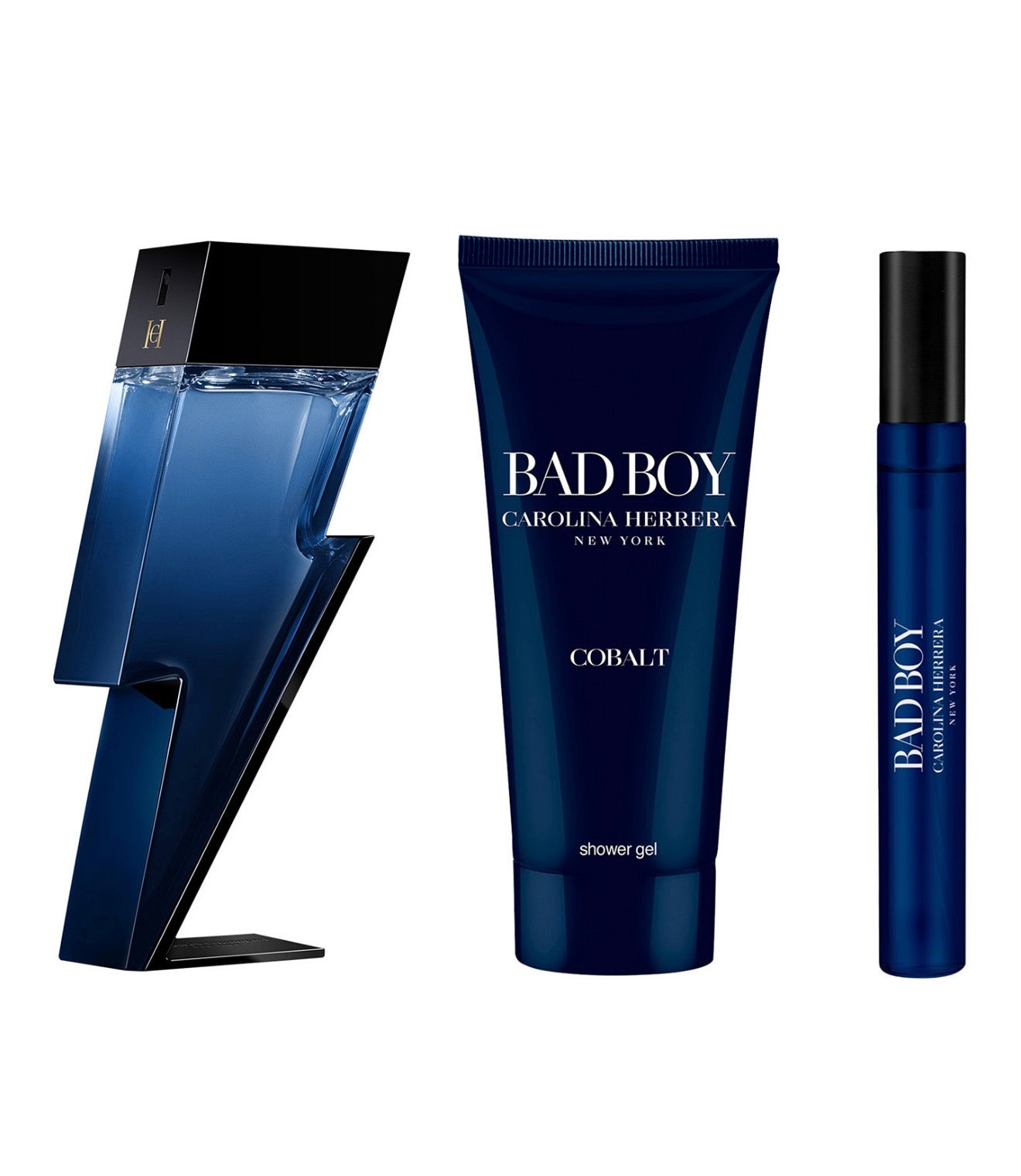 Carolina Herrera Bad Boy Cobalt Fragrance Gift Set 3-Pc