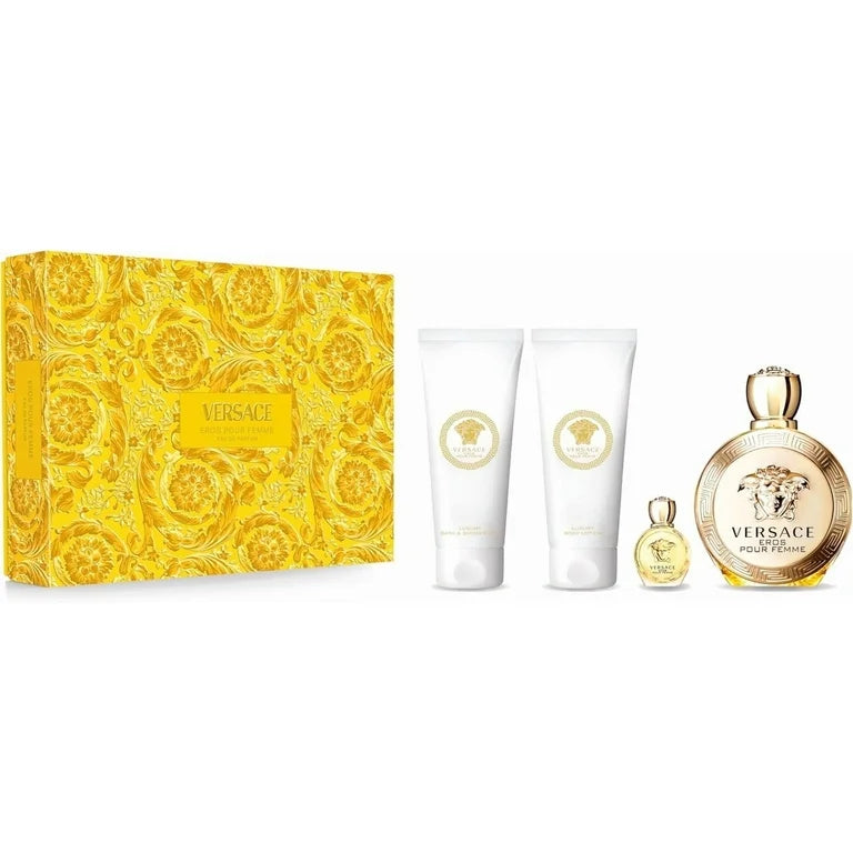 Versace Eros Eau de Parfum Set 4-Pc